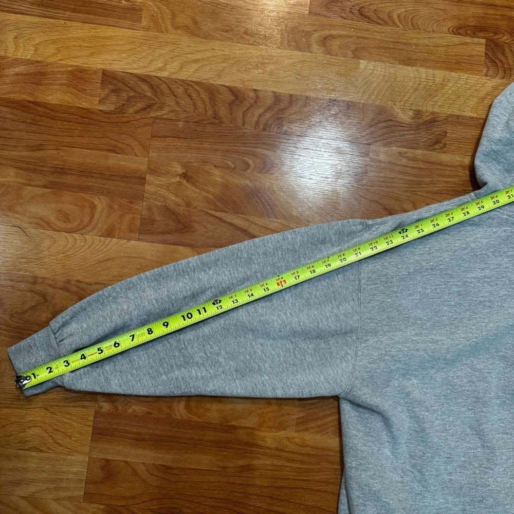 Vintage Oswego, NY Embroidered Lighthouse Hoodie Men’s Size XL Gray Pullover - Picture 13 of 14